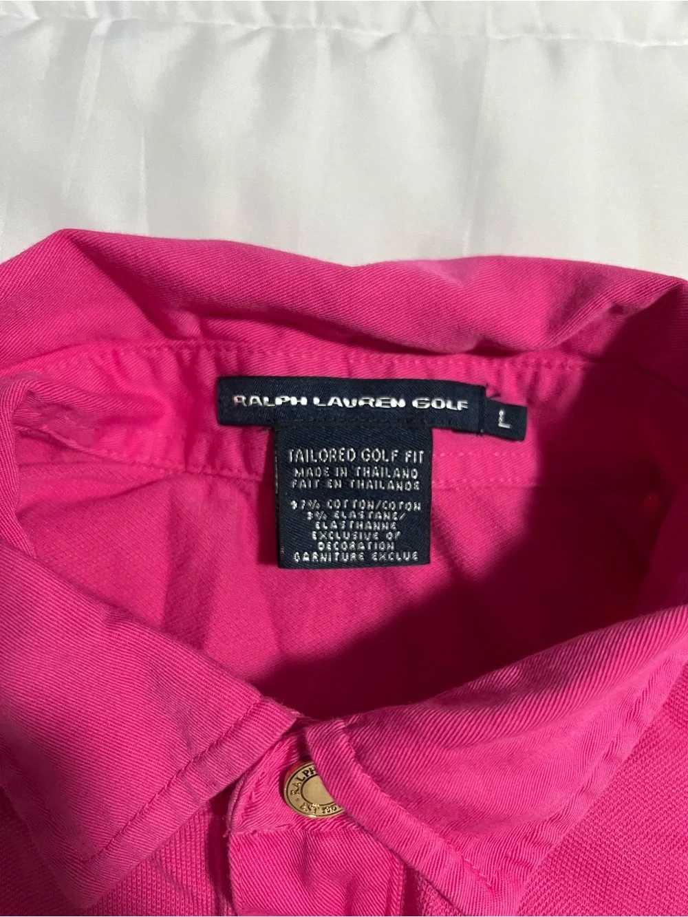Ralph Lauren Women’s Hot Pink Polo Shirt